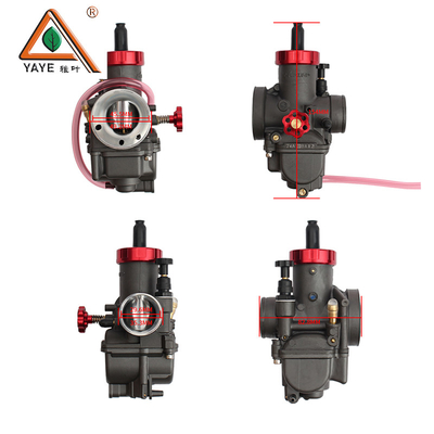 Pe30 30mm Silver Motorcycle Carburetor For 175cc 200cc 250cc Moto Racing Off Road