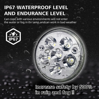 YAYE 5.75 Inch GN125 LED Headlight with DC12V High Thermal Conductivity Aluminum and Daytime Running Light