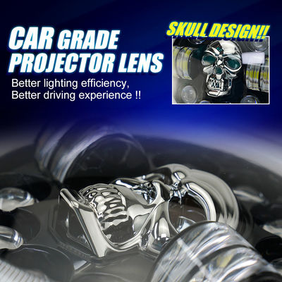 7 Inch Motorcycle LED Headlight with 6500k Color Temperature 10000LM Lumen and DC12V Voltage