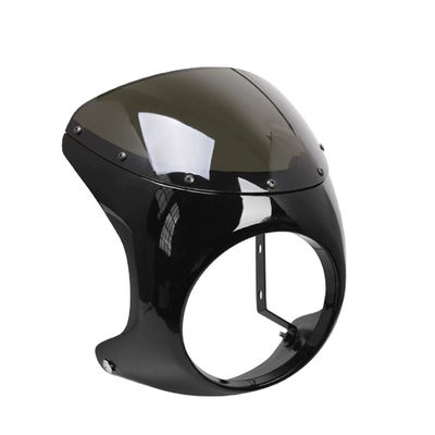 Motorcycle Front Mask Headlight Fairing Cover Universal Fit For 7inch Headlight Handlebar Fairing Windshield For Harley Honda