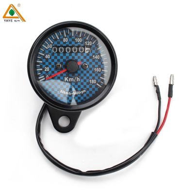 Universal Digital LCD Speedometer Dashboard Instruments for Motorcycles New Condition Plastic Odometer