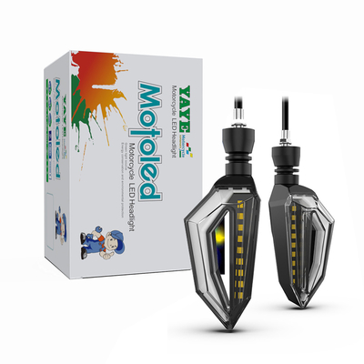 DC12V 황색 LED 물 흐름 회전 신호 경고 라이트 YAYE 오토바이 2385